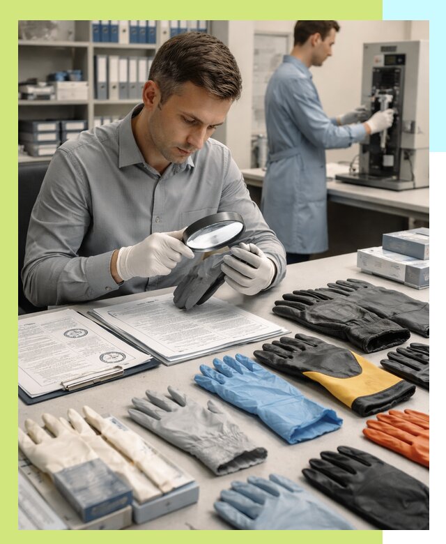 Сертификация перчаток и средств защиты продукции в Егорьевске