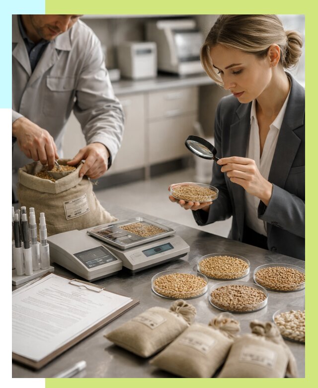Сертификация зерна в Егорьевске по цене от 15189 р. | Алешин-Грь