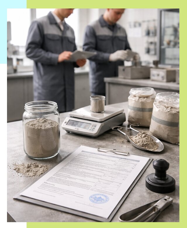 Сертификация цемента в Егорьевске от 20252 р. | Алешин-Грь