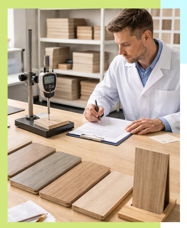 Сертификация ламината с испытаниями и оформлением документов в Егорьевске