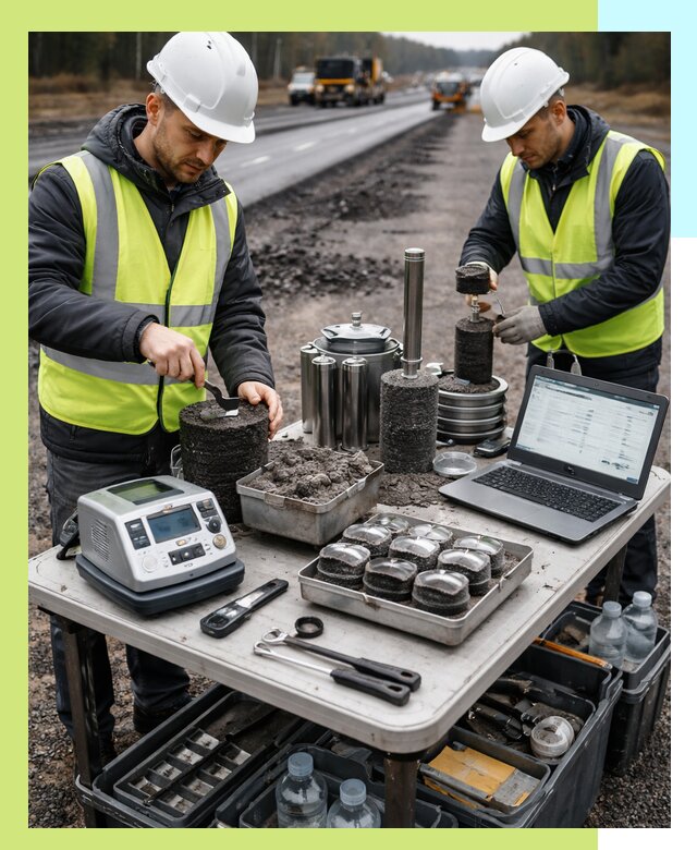 Сертификация асфальта: испытания и подтверждение в Егорьевске