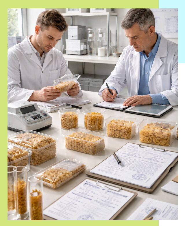 Сертификация макаронных изделий и технологической документации в Егорьевске