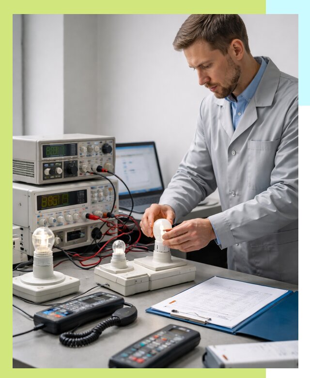 Сертификация ламп и светильников в Егорьевске по нормативам