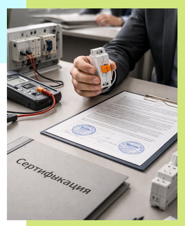 Сертификация выключателей под ключ в Егорьевске от 15189 р. | Алешин-Грь
