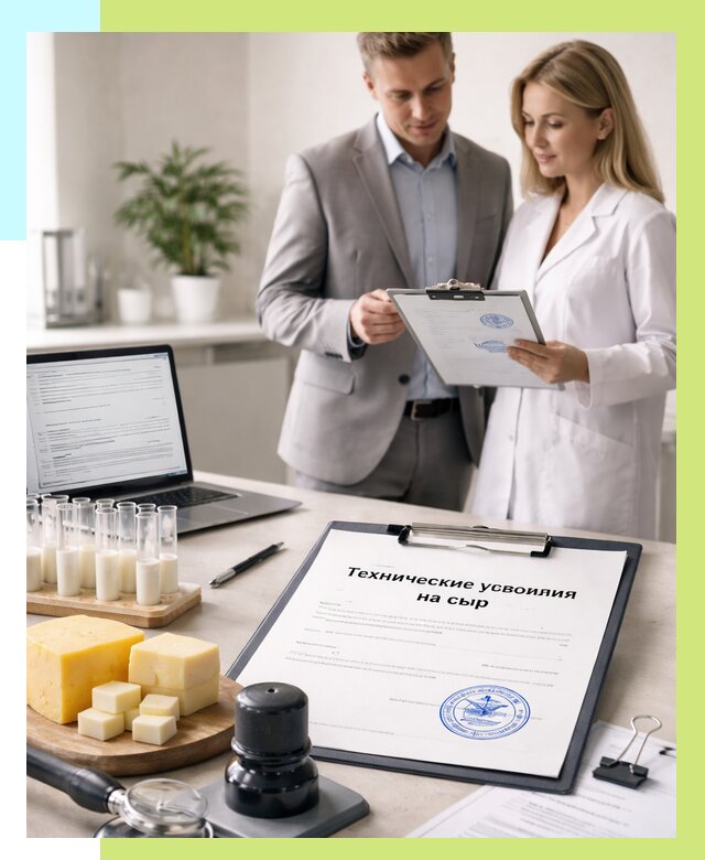 ТУ на сыры в Егорьевске срочно от 12151 р. — оформление | Алешин-Грь
