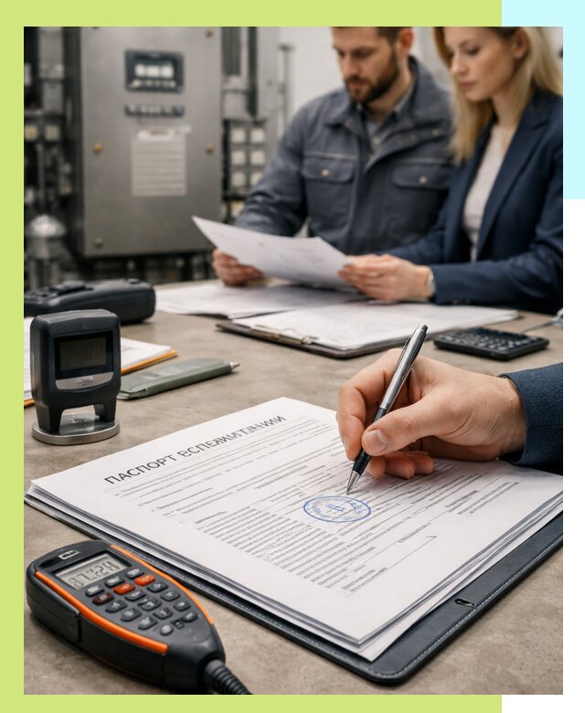 Оформление паспорта эксплуатации оборудования в Егорьевске