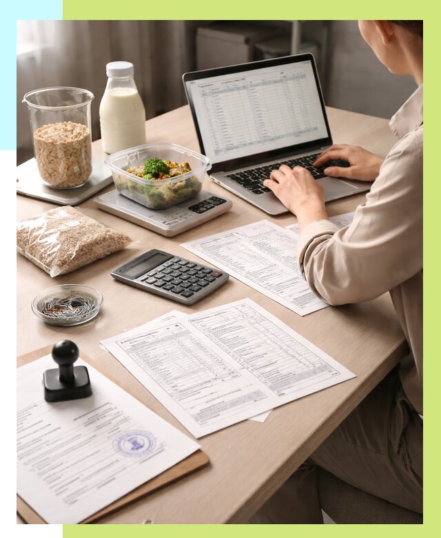 Просчет БЖУ для маркировки в Егорьевске от 1519 р. | Алешин-Грь