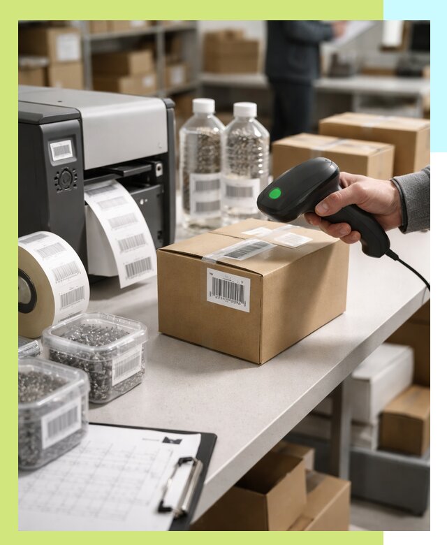 Штрихкодирование продукции и маркировка для продажи в Егорьевске