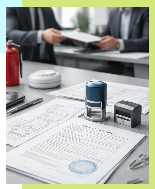 Декларация пожарной безопасности в Егорьевске от 8101 р. | Алешин-Грь