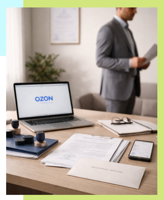 Отказное письмо для Ozon в Егорьевске от 3544 р. | Алешин-Грь