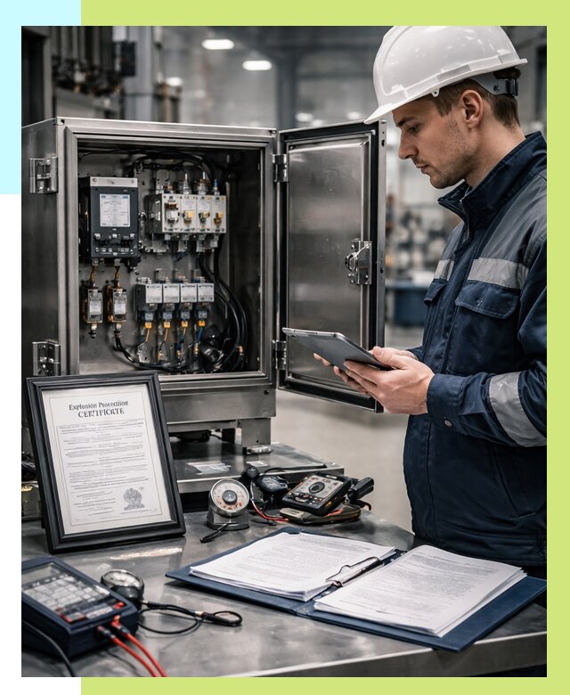 Сертификат взрывозащиты в Егорьевске от 45567 р. | Алешин-Грь