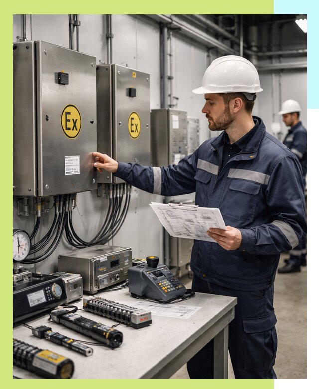 Сертификат взрывозащиты промышленного оборудования в Егорьевске