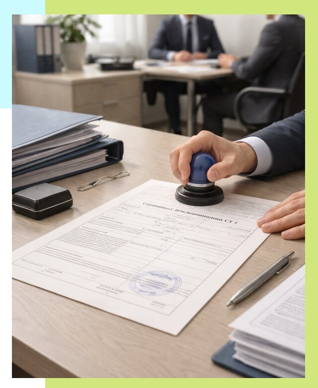 Сертификат происхождения СТ 1 в Егорьевске от 4557 р. | Алешин-Грь