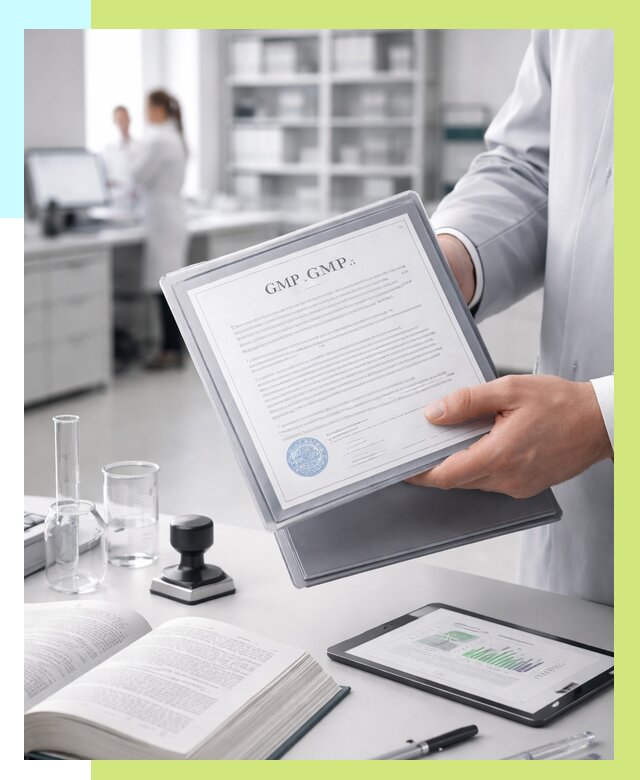 Сертификат GMP в Егорьевске под ключ от 86071 р. | Алешин-Грь