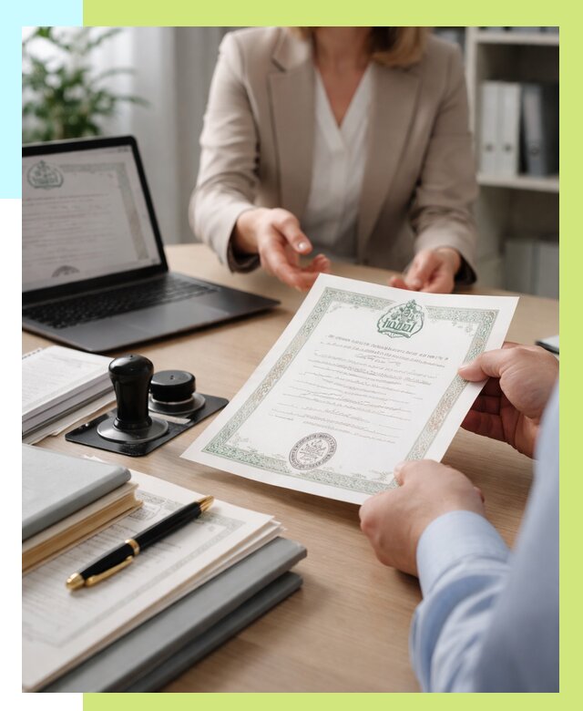 Халяль сертификат в Егорьевске, получить от 15189 р. | Алешин-Грь