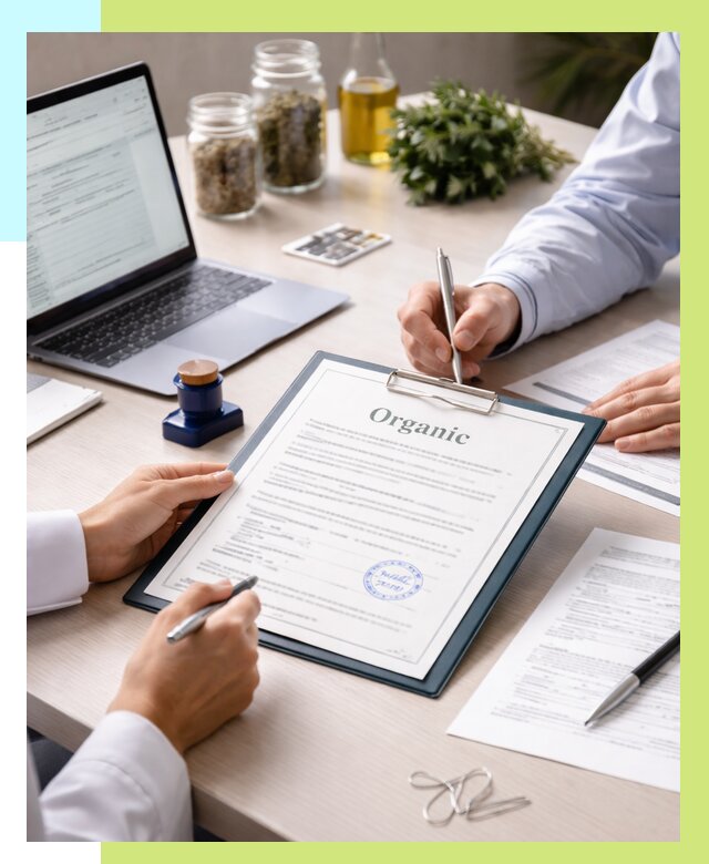 Оформление сертификат органик в Егорьевске от 30378 р. | Алешин-Грь