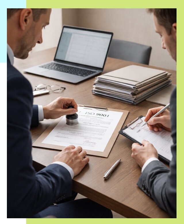 Сертификат ISO 9001 в Егорьевске купить от 81008 р. | Алешин-Грь