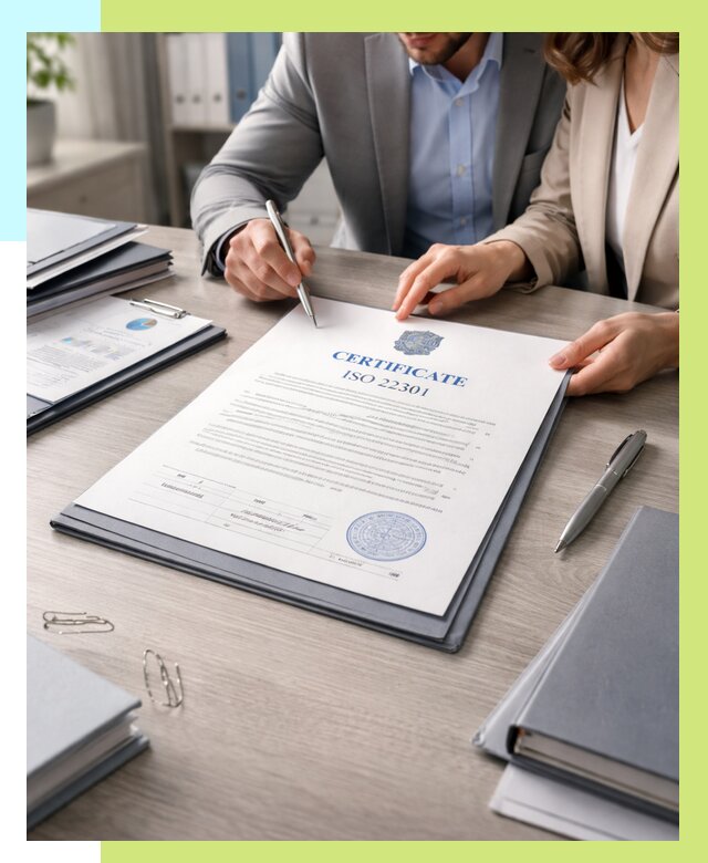 Сертификат ISO 22301 в Егорьевске от 45567 р. | Алешин-Грь срочно