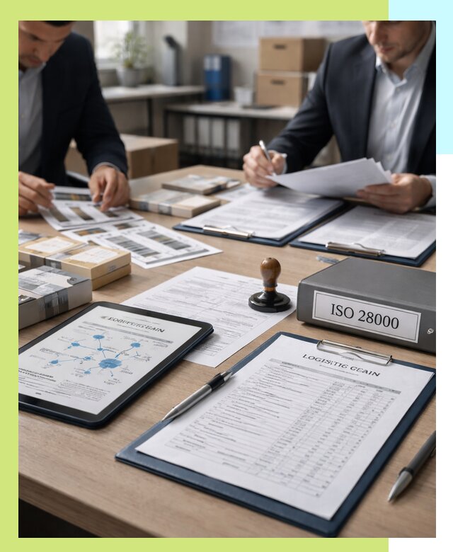 Получение сертификата ISO 28000 по безопасности цепи поставок в Егорьевске