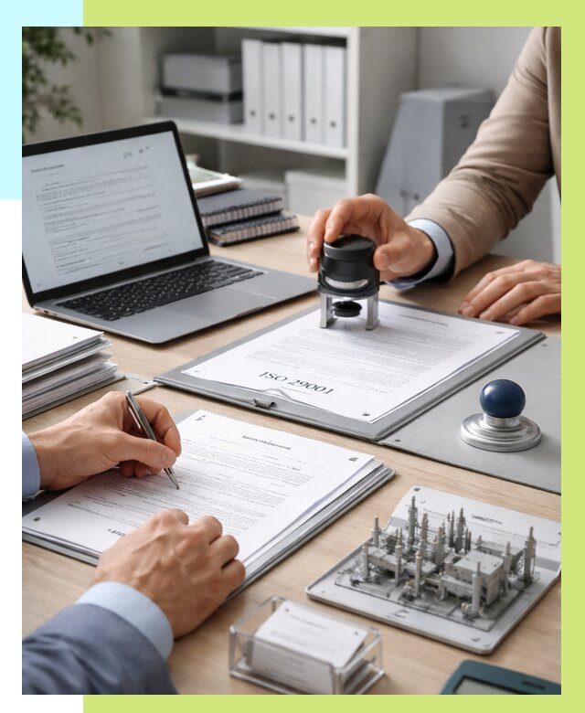 Сертификат ISO 29001 в Егорьевске под ключ от 75945 р. | Алешин-Грь