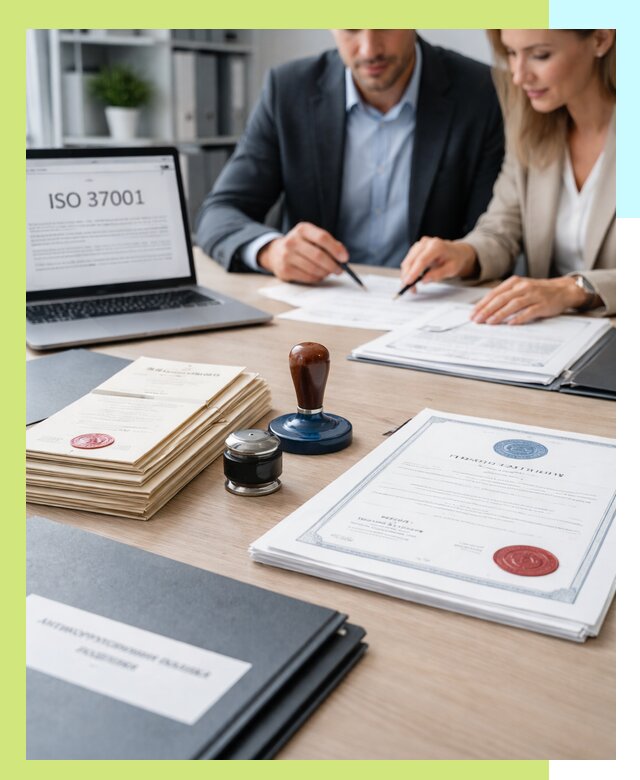 Получение сертификата ISO 37001 по системе борьбы с коррупцией в Егорьевске