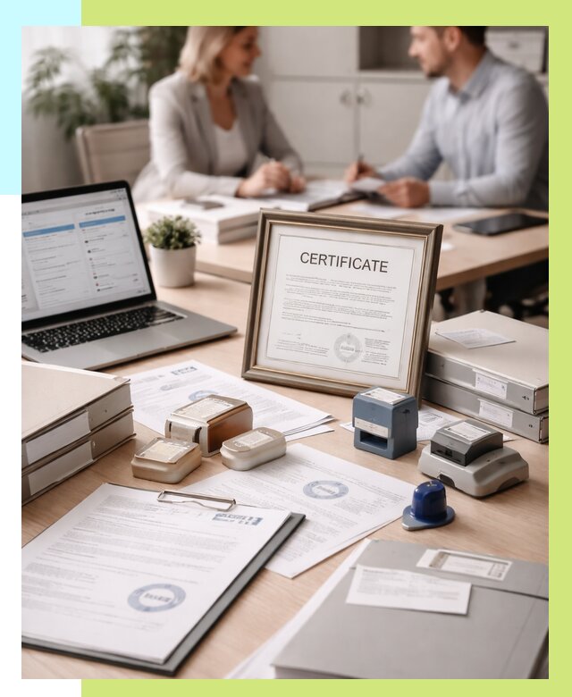 Сертификация компании в Егорьевске от 45567 р. | Алешин-Грь — заказ